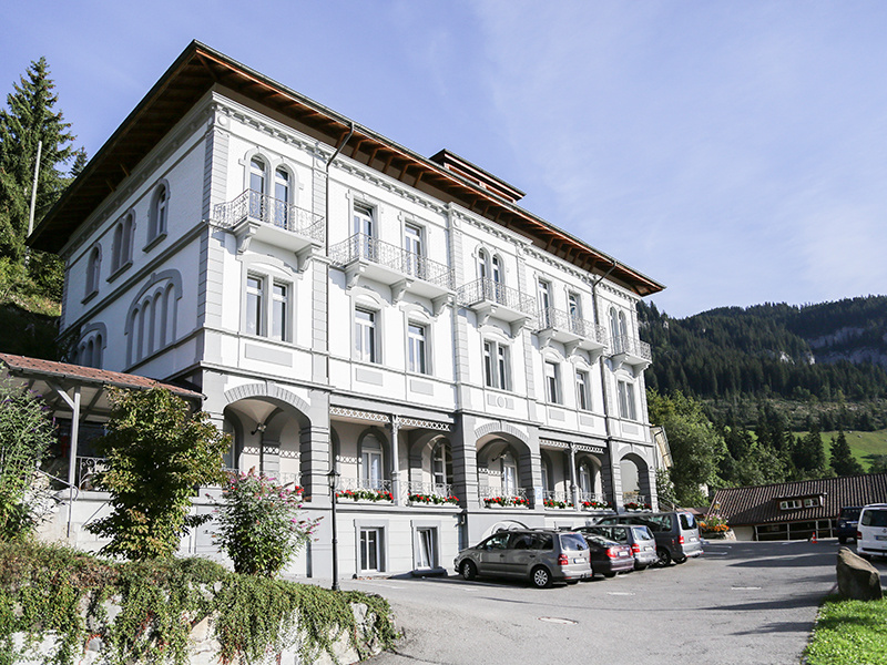 Weisses Haus Aussenansicht