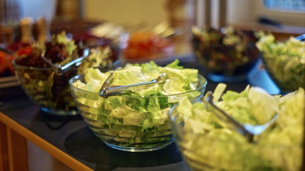 Kaltes Buffet - Salatvariationen