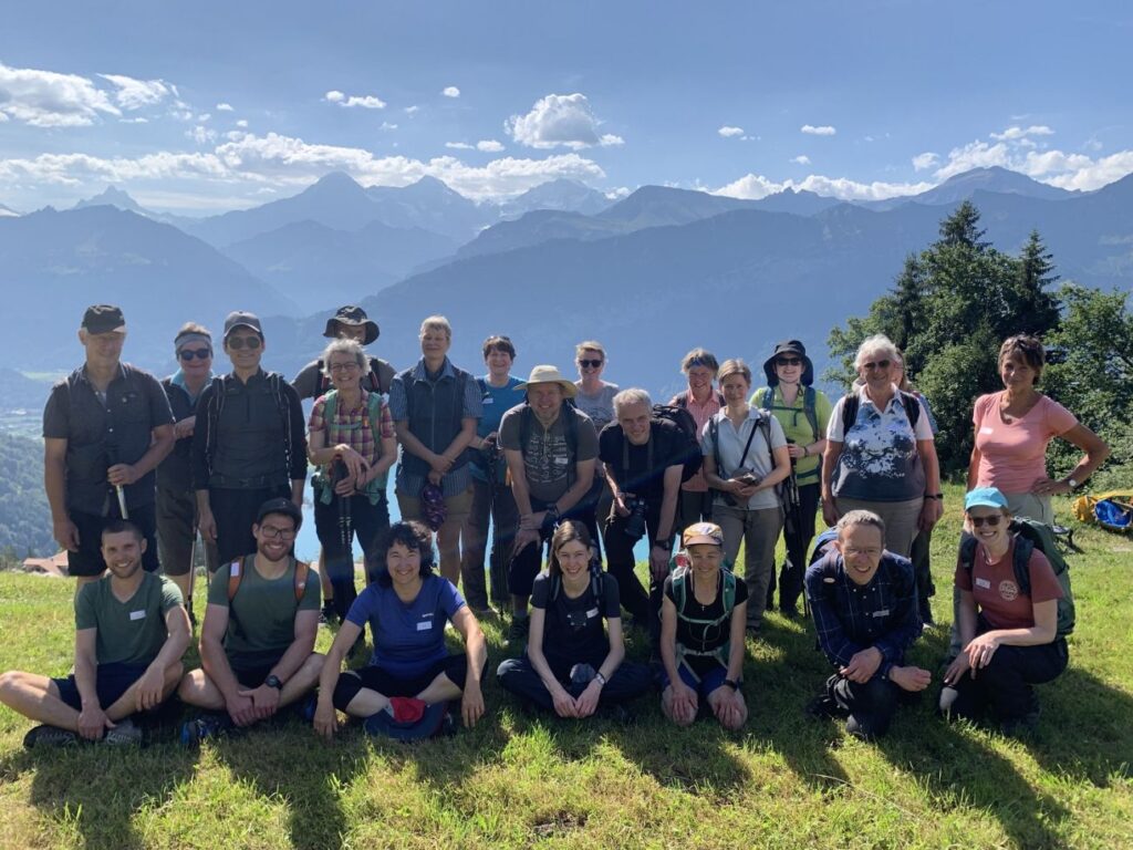 Geschafft - oben angekommen