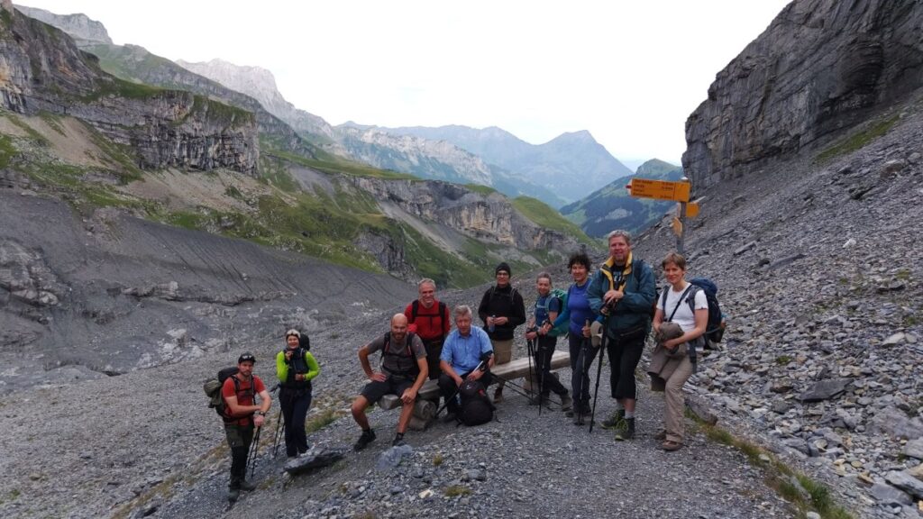 Noch kurz ein Foto, bevors wieder runter vom Berg geht