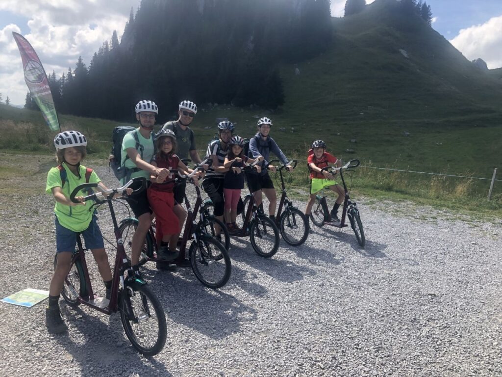 Trottibiken vom Niederhorn