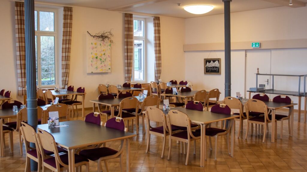 Haupt-Speisesaal mit Buffet à discrétion