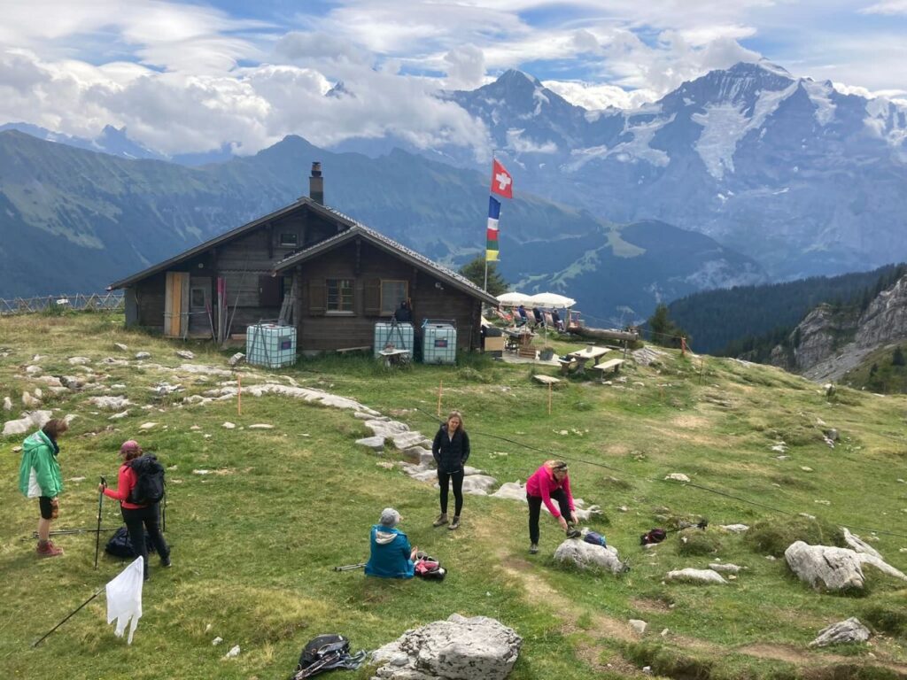 verdiente Hüttenrast