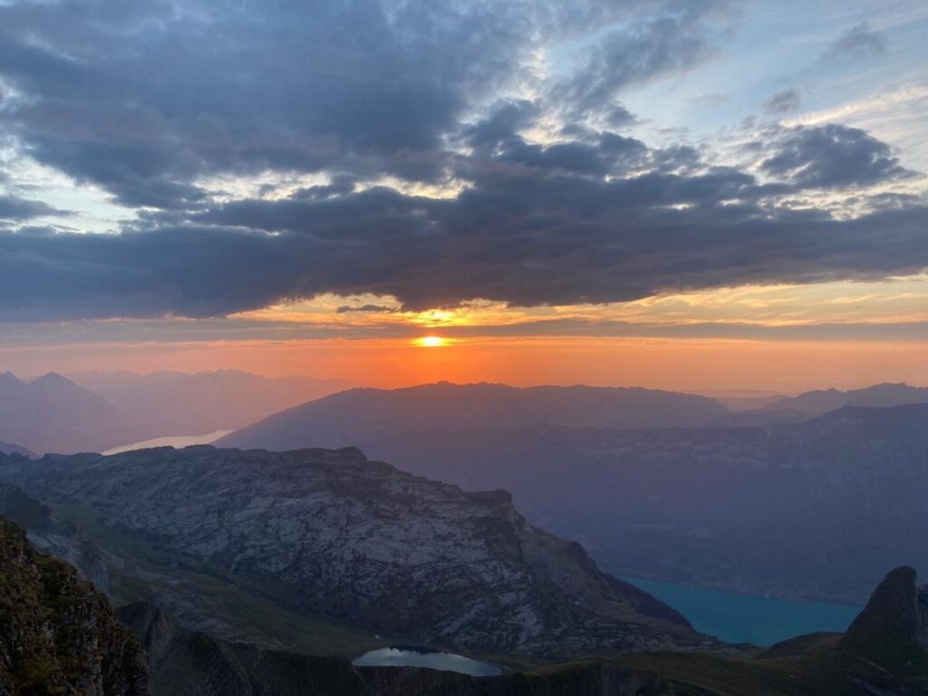 Wow, was für ein Sonnenuntergang